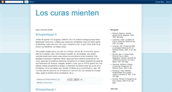 Desktop Screenshot of loscurasmienten.blogspot.com