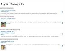 Tablet Screenshot of amyrichphotography.blogspot.com