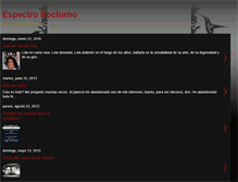 Tablet Screenshot of delanoche-poemas.blogspot.com