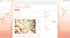 Desktop Screenshot of emmascookies.blogspot.com