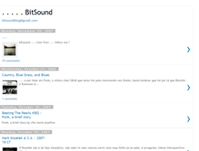 Tablet Screenshot of bitsound.blogspot.com