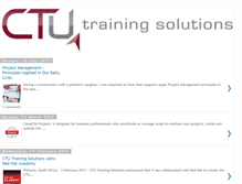 Tablet Screenshot of ctutrainingsolutionschatz.blogspot.com