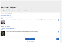 Tablet Screenshot of bitsandpiecesnyc.blogspot.com