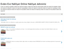 Tablet Screenshot of evdenevenakliyat-t.blogspot.com