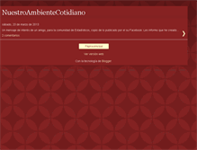 Tablet Screenshot of ambientecotidiano.blogspot.com