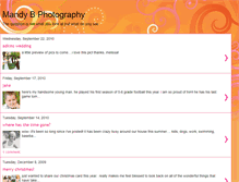 Tablet Screenshot of mandybphotography.blogspot.com