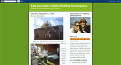 Desktop Screenshot of katyandjessealaskawedding08.blogspot.com