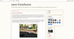 Desktop Screenshot of 1900farmhouse.blogspot.com
