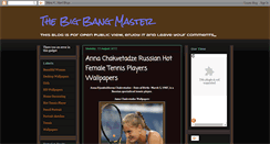 Desktop Screenshot of bigbangmaster.blogspot.com