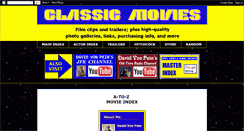 Desktop Screenshot of classic--movies.blogspot.com