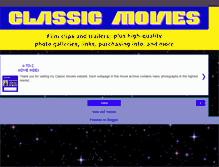 Tablet Screenshot of classic--movies.blogspot.com