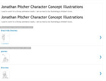 Tablet Screenshot of jonpitcher.blogspot.com