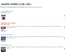 Tablet Screenshot of jakartamorrisclub.blogspot.com