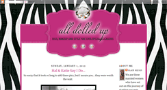 Desktop Screenshot of gettingyoualldolledup.blogspot.com