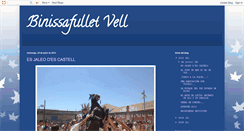 Desktop Screenshot of binissafullet.blogspot.com