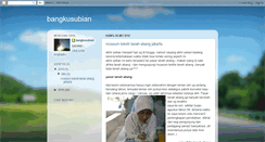 Desktop Screenshot of bangkusubian.blogspot.com