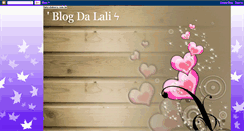 Desktop Screenshot of blog-da-lali.blogspot.com