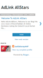 Mobile Screenshot of adlinkallstars.blogspot.com