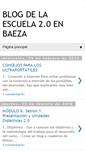 Mobile Screenshot of escuela20baeza.blogspot.com