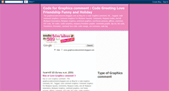 Desktop Screenshot of graphicscodecomment.blogspot.com
