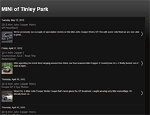 Tablet Screenshot of mini-cooper-tinley-park.blogspot.com