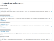 Tablet Screenshot of buscas-encuentras.blogspot.com