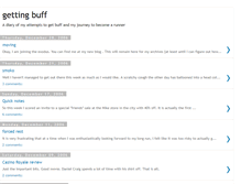 Tablet Screenshot of gettingbuff.blogspot.com