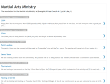 Tablet Screenshot of martialartsministry.blogspot.com