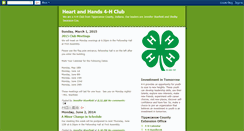 Desktop Screenshot of heartandhandsclub.blogspot.com