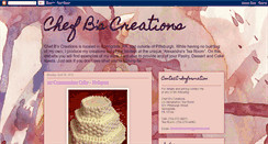 Desktop Screenshot of chefbscreations.blogspot.com
