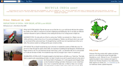 Desktop Screenshot of bicycleindia2007.blogspot.com