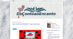 Desktop Screenshot of docontoaoencanto.blogspot.com