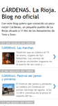 Mobile Screenshot of cardenaslarioja.blogspot.com