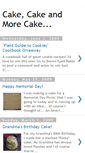 Mobile Screenshot of cherie-cakecakeandmorecake.blogspot.com