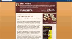 Desktop Screenshot of eticajudicialpy-noticias.blogspot.com