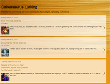 Tablet Screenshot of cakelurking.blogspot.com