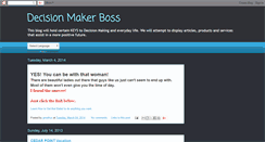 Desktop Screenshot of decisionmakerboss.blogspot.com