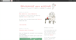 Desktop Screenshot of constanzevonkitzing.blogspot.com