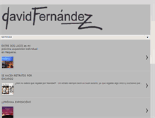 Tablet Screenshot of davidfernandezarte.blogspot.com