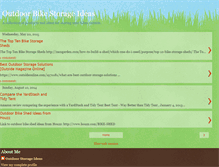 Tablet Screenshot of bikestorage.blogspot.com
