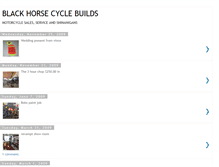 Tablet Screenshot of blackhorsecycle.blogspot.com