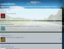 Tablet Screenshot of collectionpyowb.blogspot.com