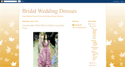 Desktop Screenshot of glamorous-strapless-bridal.blogspot.com