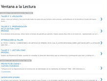 Tablet Screenshot of gloryventanalectura.blogspot.com