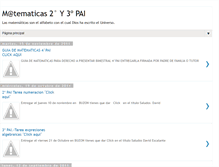 Tablet Screenshot of matematicaspai.blogspot.com