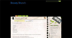 Desktop Screenshot of beautybrunch.blogspot.com