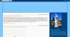 Desktop Screenshot of friendsofmedjugorje.blogspot.com