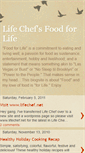 Mobile Screenshot of lifechef.blogspot.com