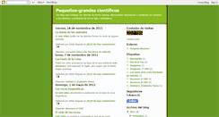 Desktop Screenshot of cienciaseneso.blogspot.com