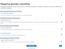 Tablet Screenshot of cienciaseneso.blogspot.com